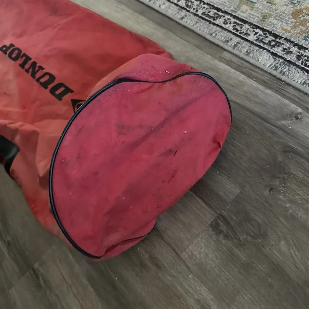 Red Dunlop Golf Club Bag Soft Travel Case